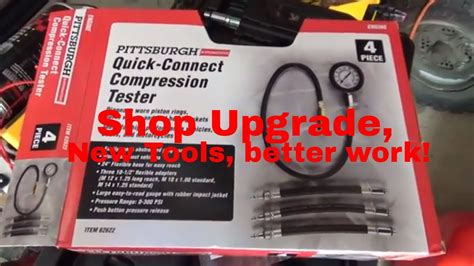 chainsaw compression tester harbor freight|harbor freight compression tester review.